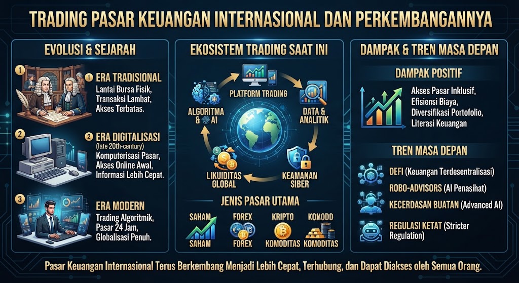 Trading Pasar Keuangan Internasional dan Perkembangannya